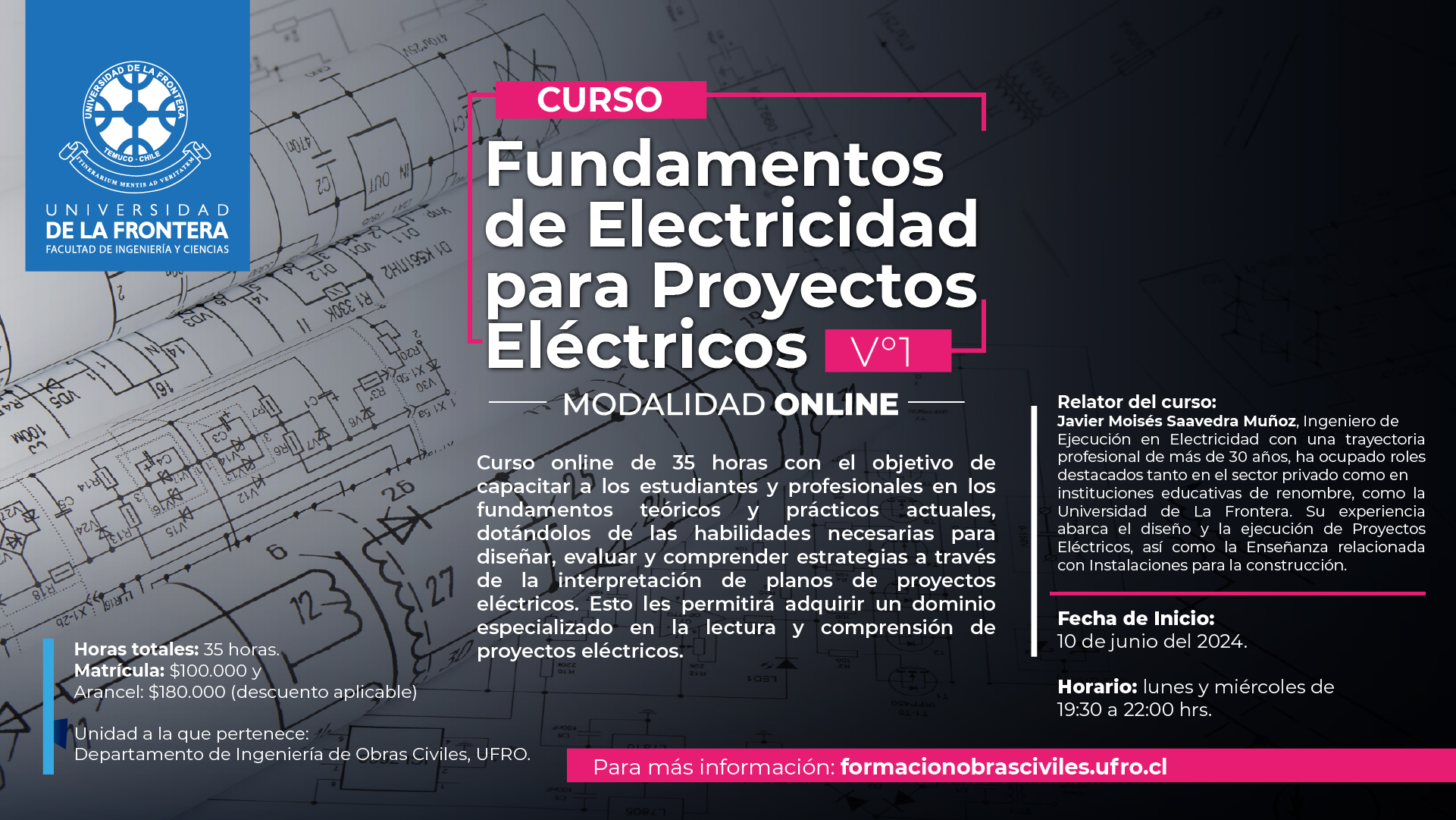 CURSO FUNDAMENTOS DE ELECTRICIDAD PARA PROYECTOS ELÉCTRICOS V°1