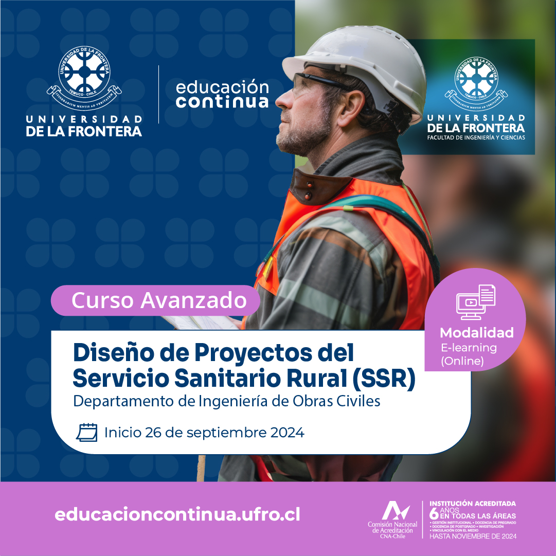 CURSO AVANZADO: DISEÑO DE PROYECTOS DE  SERVICIOS SANITARIO RURAL (SSR)