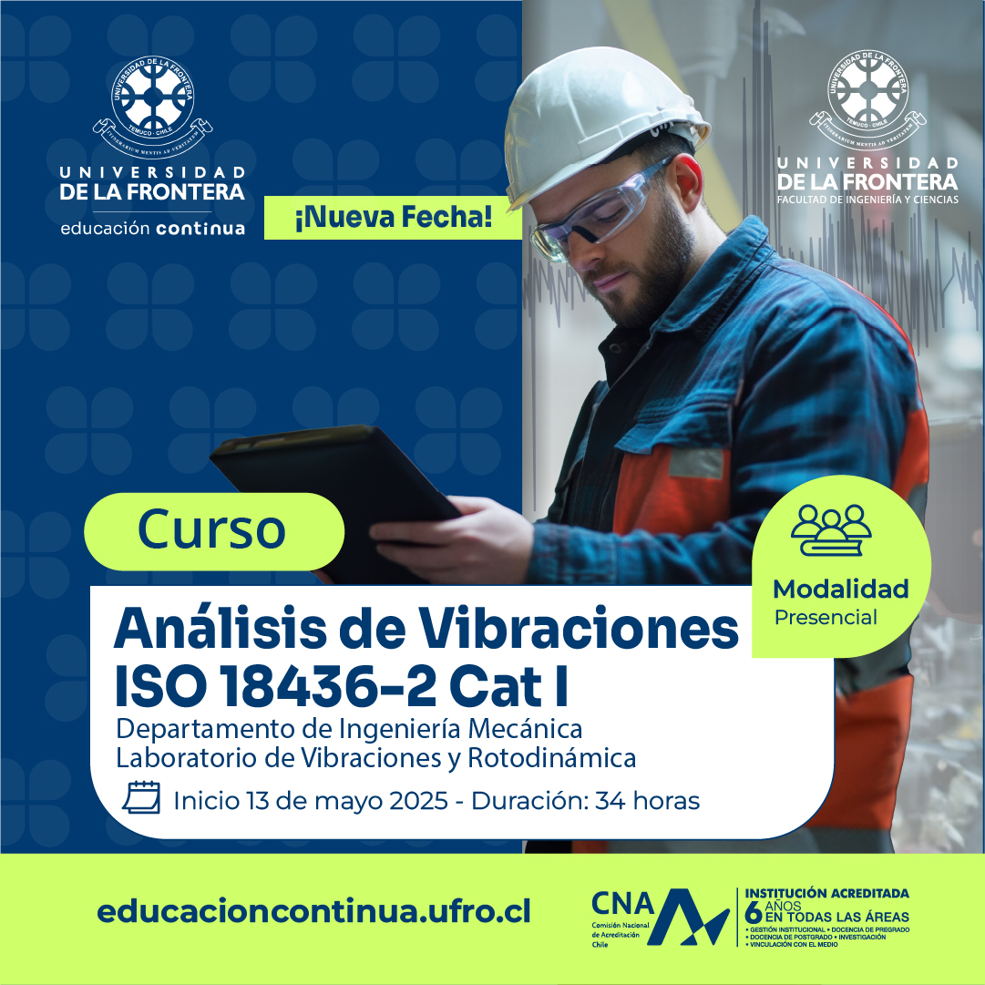CURSO ANÁLISIS DE VIBRACIONES ISO 18436-2 CAT I